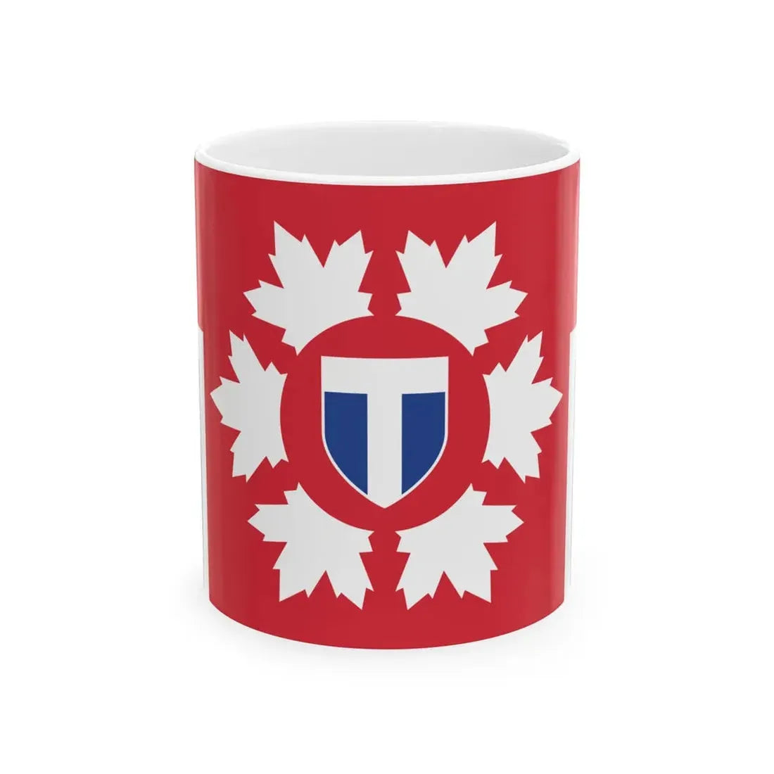 Proposed flag of Toronto 1999 (Canada) White Coffee Mug 11oz - Go Mug Yourself