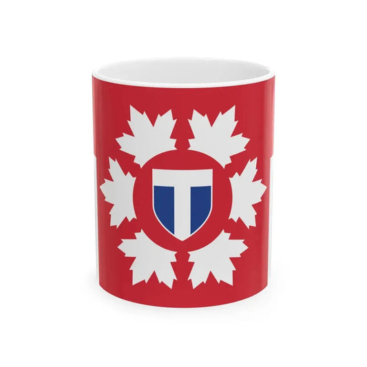Proposed flag of Toronto 1999 (Canada) White Coffee Mug 11oz - Go Mug Yourself
