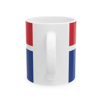Proposed flag of Toronto 1999 (Canada) White Coffee Mug - Go Mug Yourself