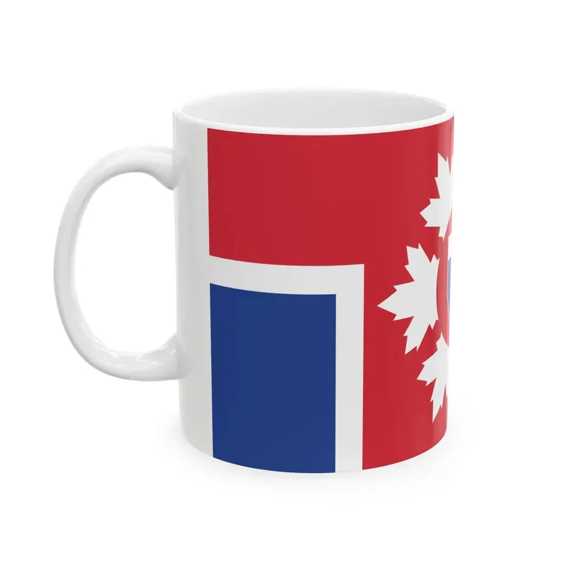 Proposed flag of Toronto 1999 (Canada) White Coffee Mug - Go Mug Yourself