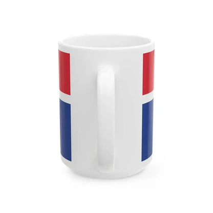 Proposed flag of Toronto 1999 (Canada) White Coffee Mug - Go Mug Yourself