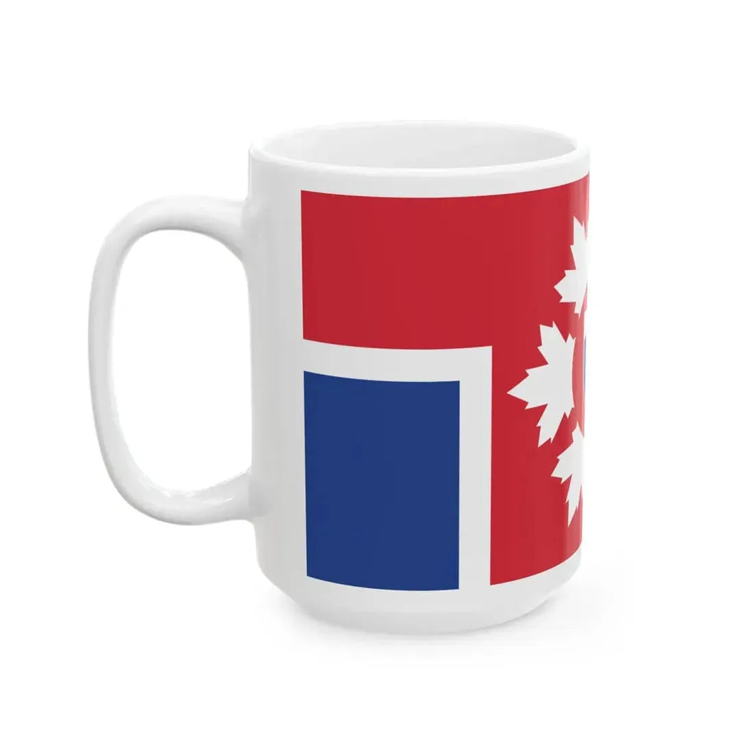 Proposed flag of Toronto 1999 (Canada) White Coffee Mug - Go Mug Yourself