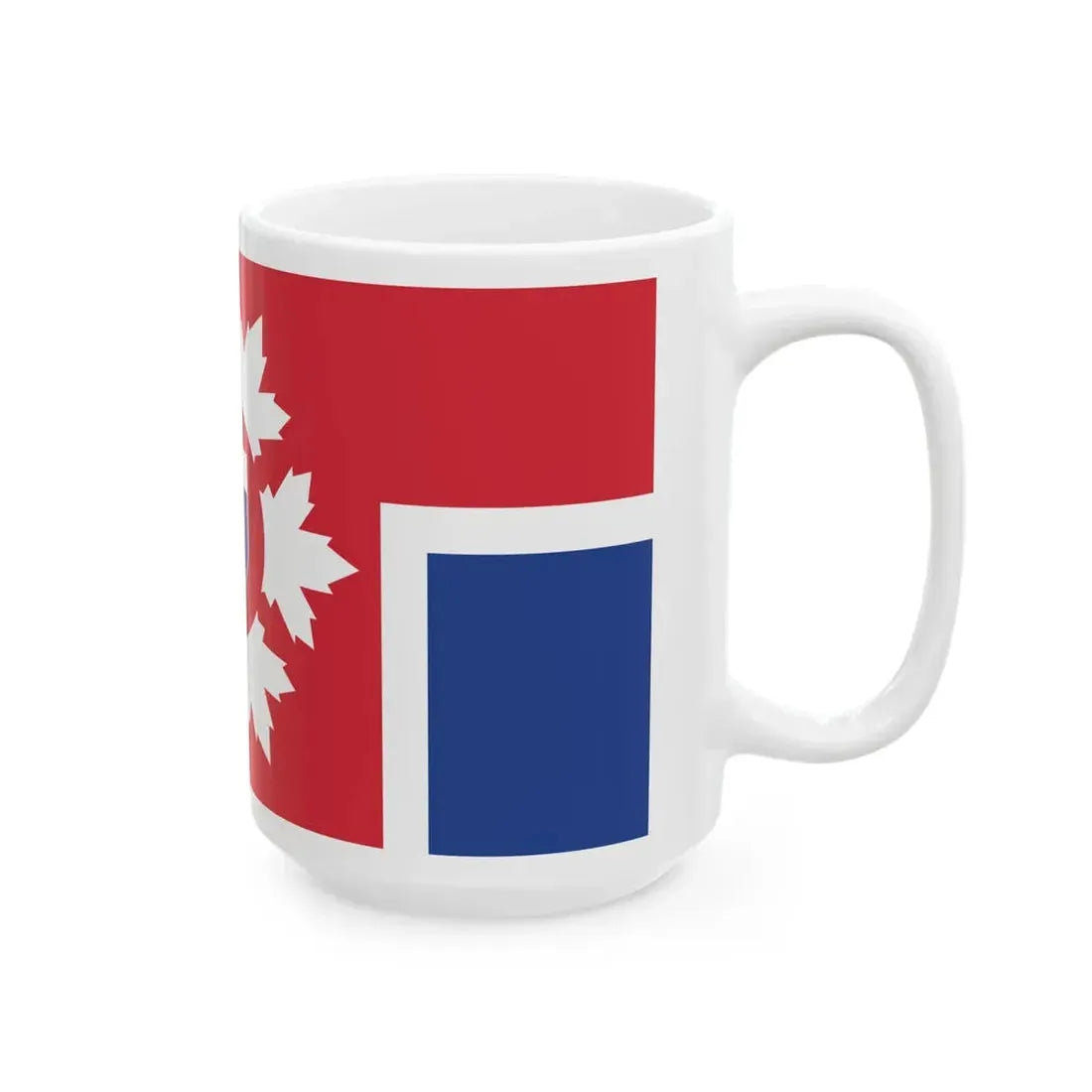 Proposed flag of Toronto 1999 (Canada) White Coffee Mug - Go Mug Yourself