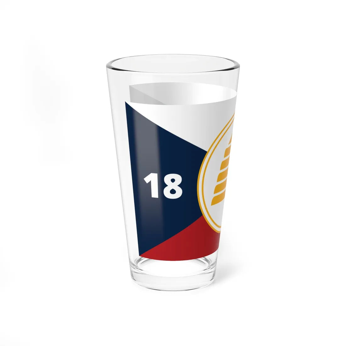 Proposed flag of Utah 2019 (United States) Pint Glass 16oz - Go Mug Yourself