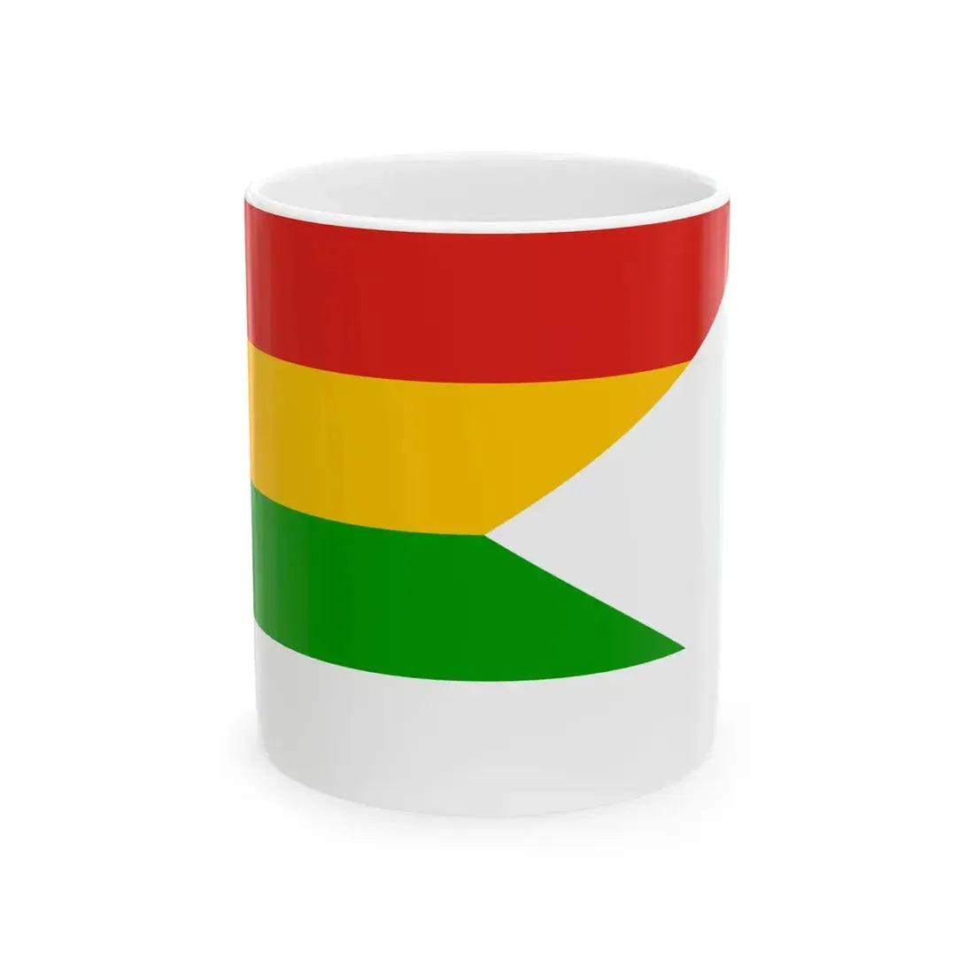 Proposed Imperial Chinese Navy 2nd Commodores Flag 1890 (China) White Coffee Mug 11oz - Go Mug Yourself