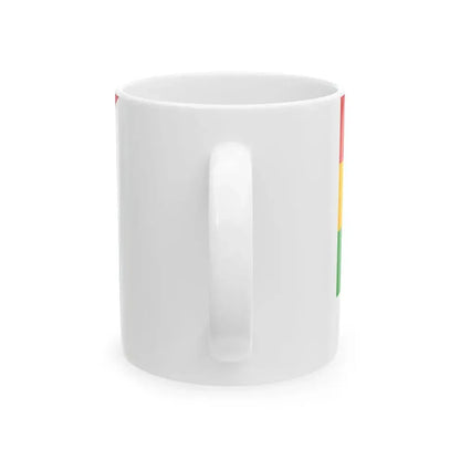 Proposed Imperial Chinese Navy 2nd Commodores Flag 1890 (China) White Coffee Mug - Go Mug Yourself