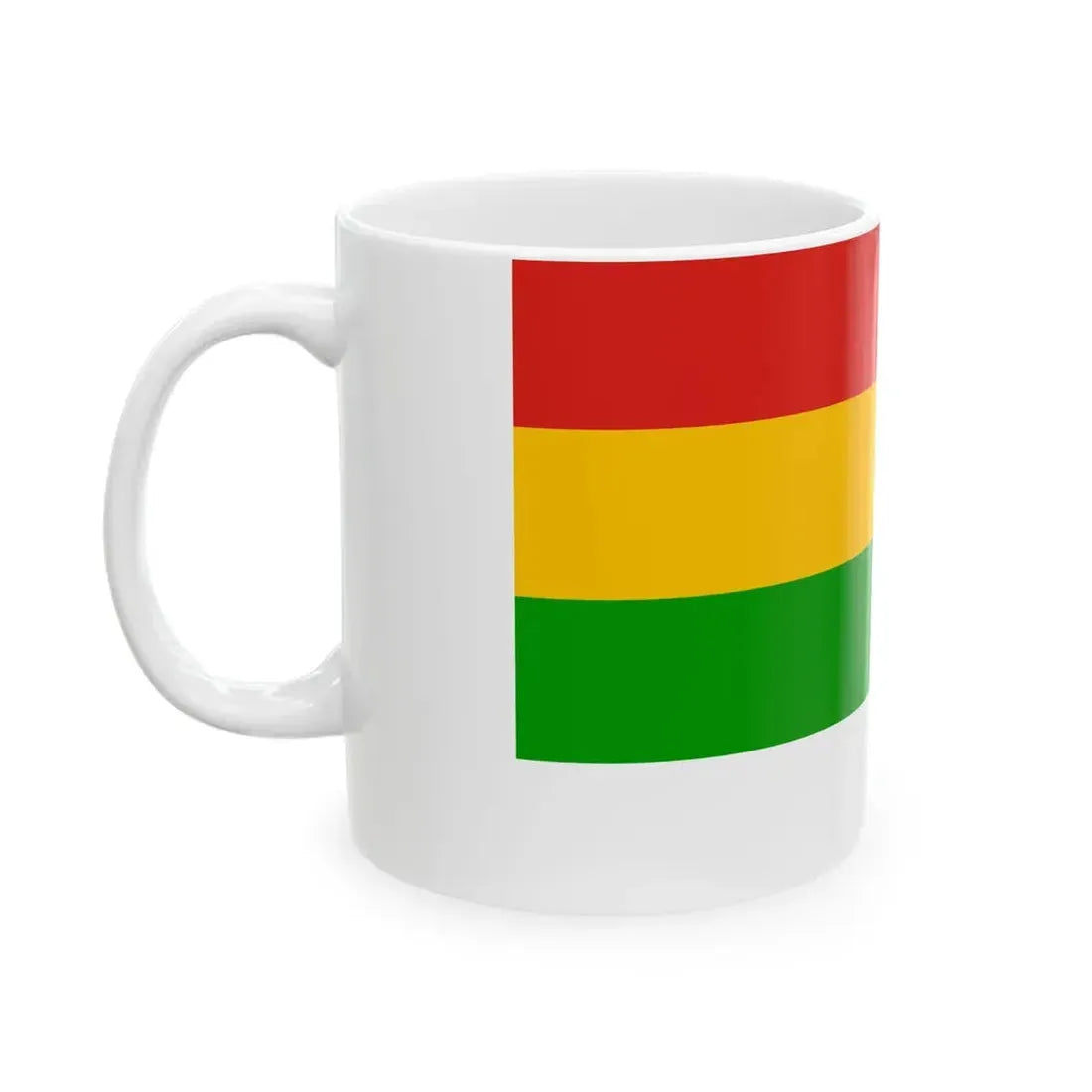 Proposed Imperial Chinese Navy 2nd Commodores Flag 1890 (China) White Coffee Mug - Go Mug Yourself