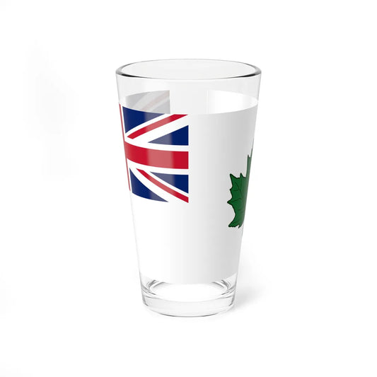 Proposed National Flag of Canada 1926 La Presse Contest Winner (Canada) Pint Glass 16oz 16oz - Go Mug Yourself