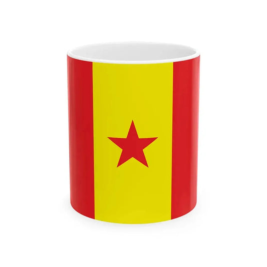 Proposed PRC national flag 003 (China) White Coffee Mug 11oz - Go Mug Yourself