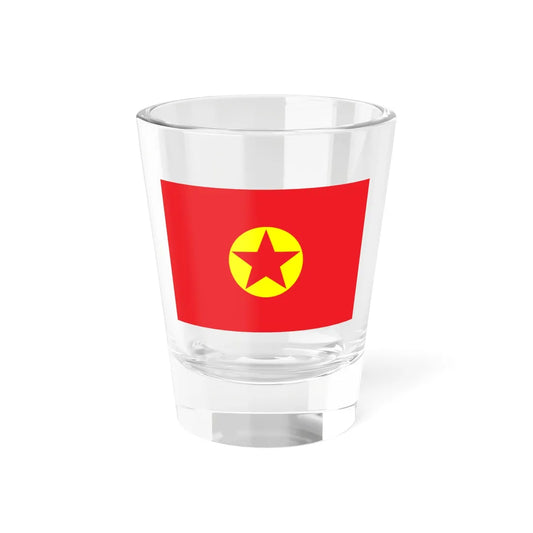 Proposed PRC National Flag Nº11 (China) Shot Glass 1.5oz 1.5oz - Go Mug Yourself