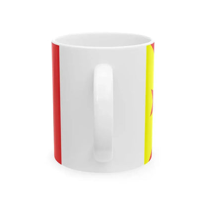 Proposed PRC national flags 010 (China) White Coffee Mug - Go Mug Yourself