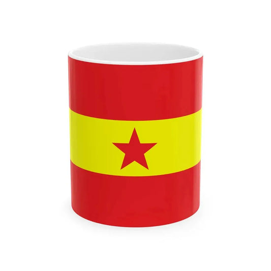 Proposed PRC national flags 016 (China) White Coffee Mug 11oz - Go Mug Yourself