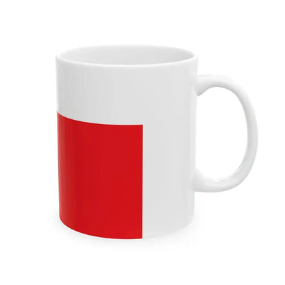Proposed PRC national flags 017 (China) White Coffee Mug - Go Mug Yourself