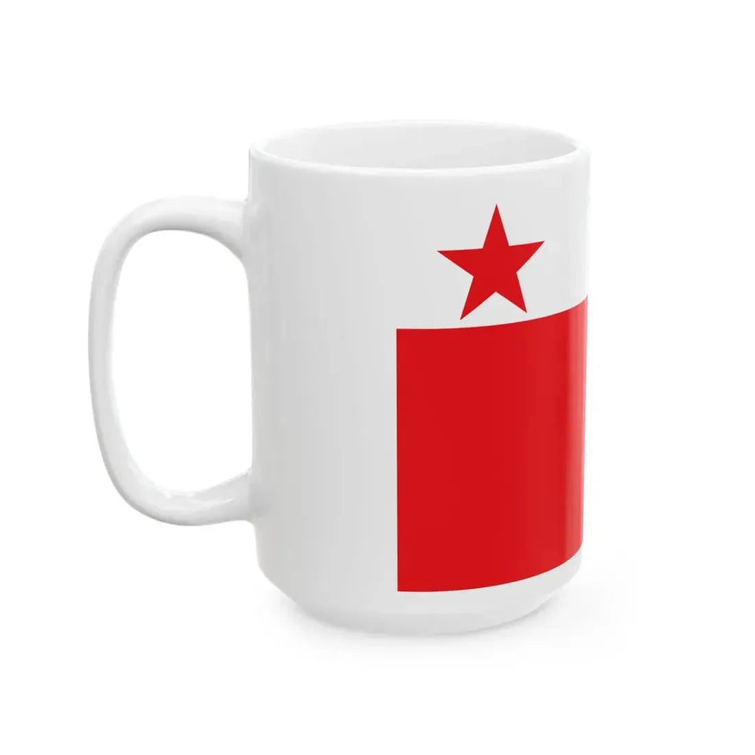 Proposed PRC national flags 017 (China) White Coffee Mug - Go Mug Yourself