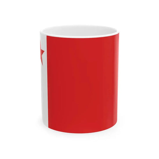 Proposed PRC national flags 018 (China) White Coffee Mug 11oz - Go Mug Yourself