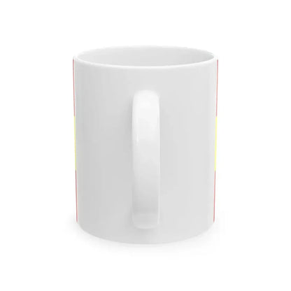 Proposed PRC national flags 021 (China) White Coffee Mug - Go Mug Yourself