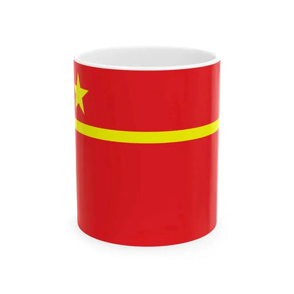 Proposed PRC national flags 022 (China) White Coffee Mug 11oz - Go Mug Yourself