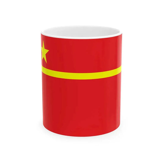 Proposed PRC national flags 022 (China) White Coffee Mug 11oz - Go Mug Yourself