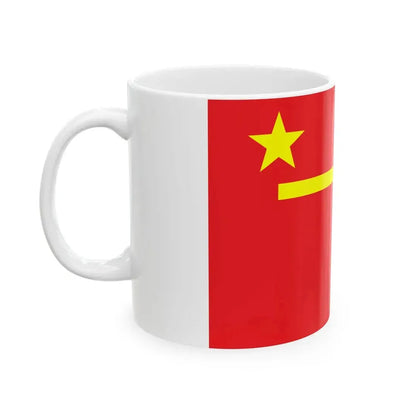 Proposed PRC national flags 023 (China) White Coffee Mug - Go Mug Yourself