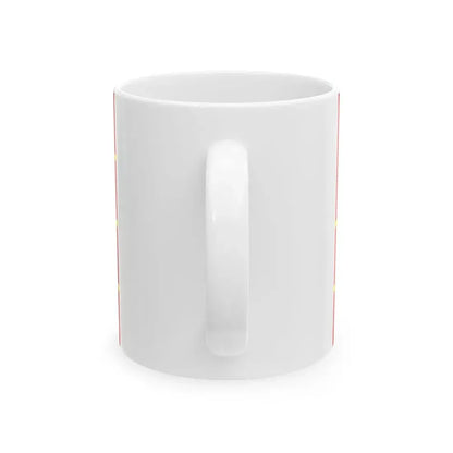 Proposed PRC national flags 028 (China) White Coffee Mug - Go Mug Yourself