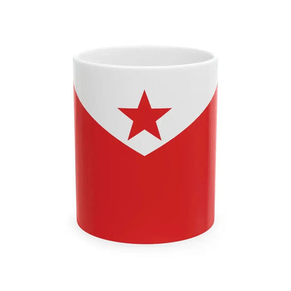 Proposed PRC national flags 029 (China) White Coffee Mug 11oz - Go Mug Yourself
