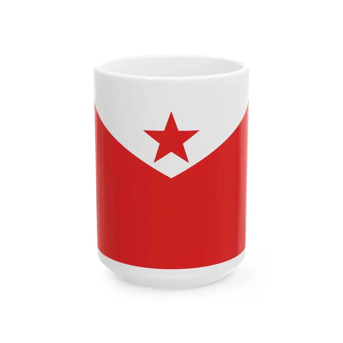 Proposed PRC national flags 029 (China) White Coffee Mug 15oz - Go Mug Yourself