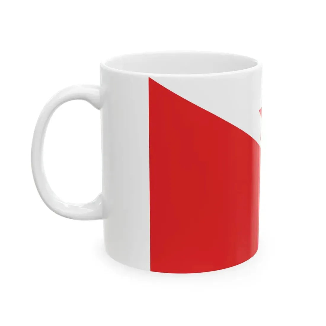 Proposed PRC national flags 029 (China) White Coffee Mug - Go Mug Yourself