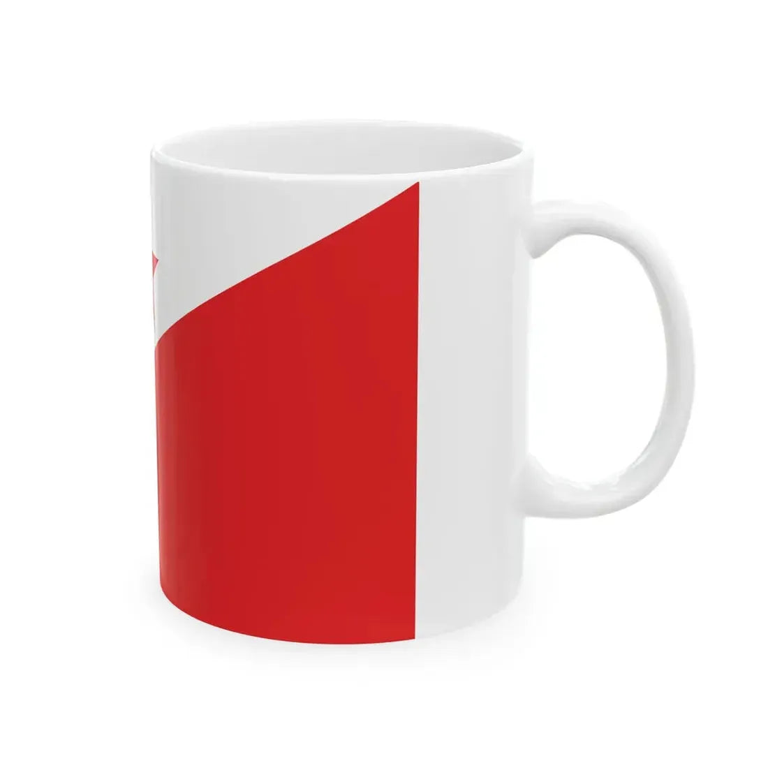 Proposed PRC national flags 029 (China) White Coffee Mug - Go Mug Yourself