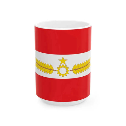 Proposed PRC national flags 030 (China) White Coffee Mug 15oz - Go Mug Yourself