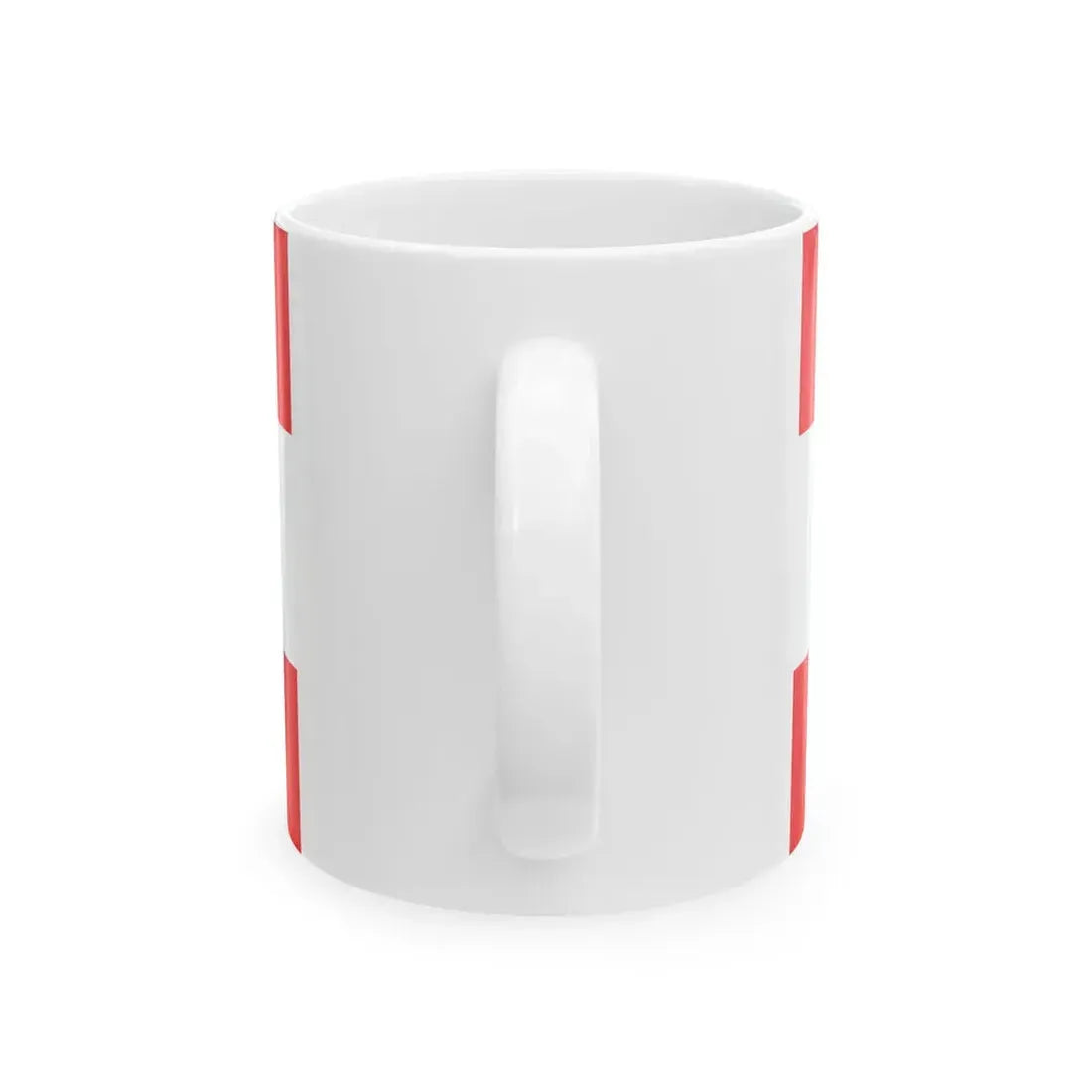 Proposed PRC national flags 030 (China) White Coffee Mug - Go Mug Yourself