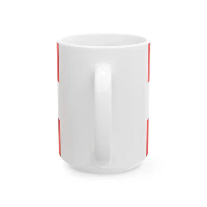 Proposed PRC national flags 030 (China) White Coffee Mug - Go Mug Yourself