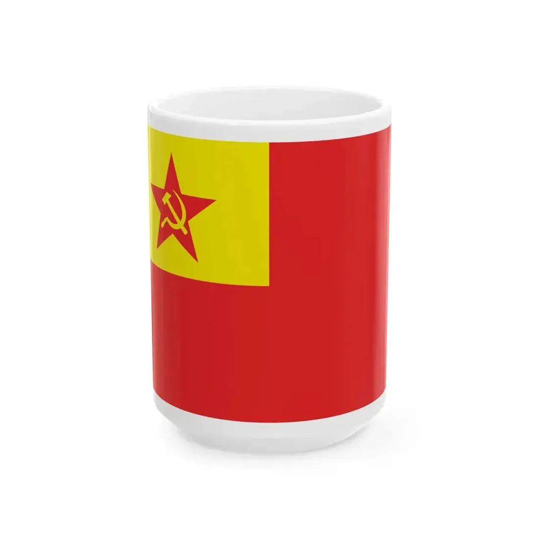 Proposed PRC national flags 031 (China) White Coffee Mug 15oz - Go Mug Yourself