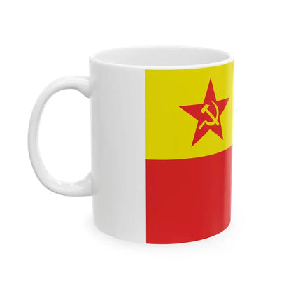 Proposed PRC national flags 031 (China) White Coffee Mug - Go Mug Yourself
