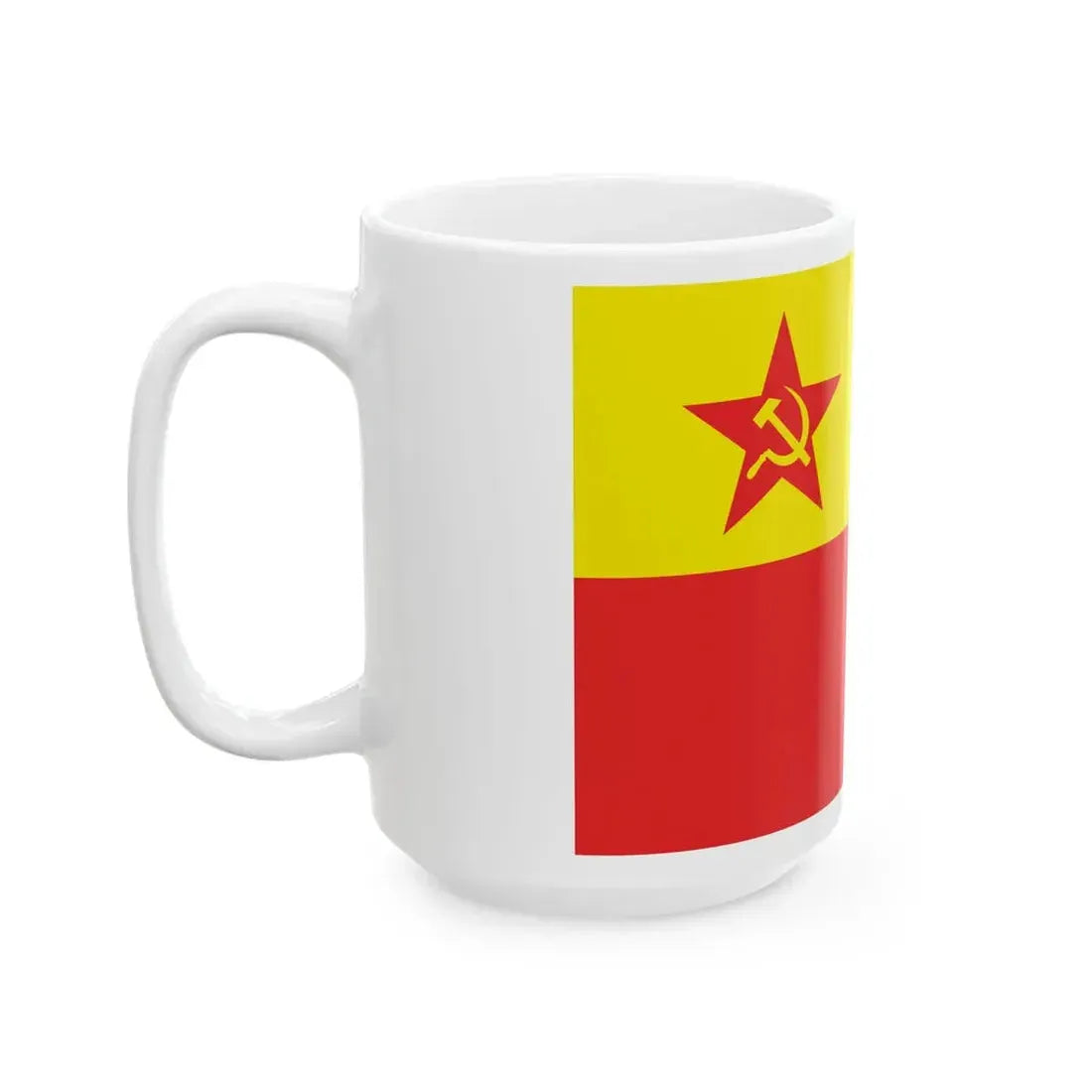 Proposed PRC national flags 031 (China) White Coffee Mug - Go Mug Yourself