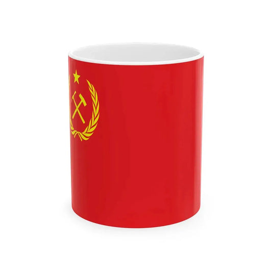 Proposed PRC national flags 032 (China) White Coffee Mug 11oz - Go Mug Yourself