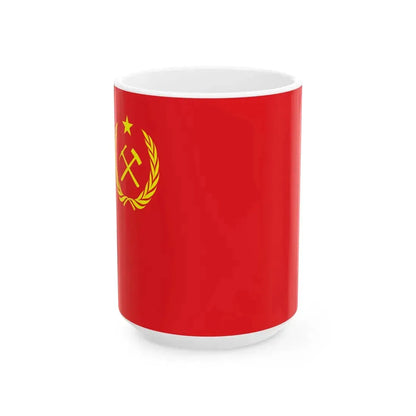 Proposed PRC national flags 032 (China) White Coffee Mug 15oz - Go Mug Yourself