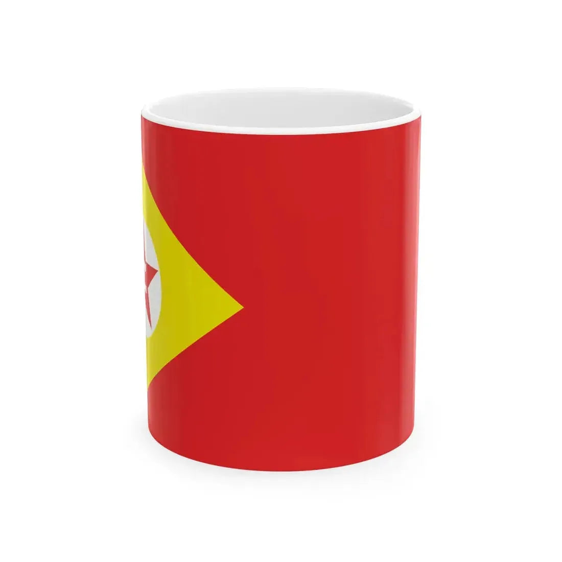 Proposed PRC national flags 033 (China) White Coffee Mug 11oz - Go Mug Yourself