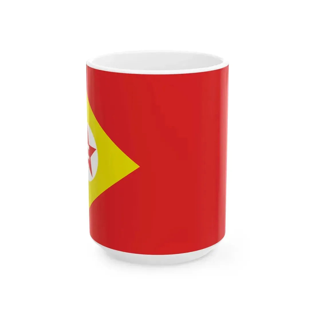 Proposed PRC national flags 033 (China) White Coffee Mug 15oz - Go Mug Yourself