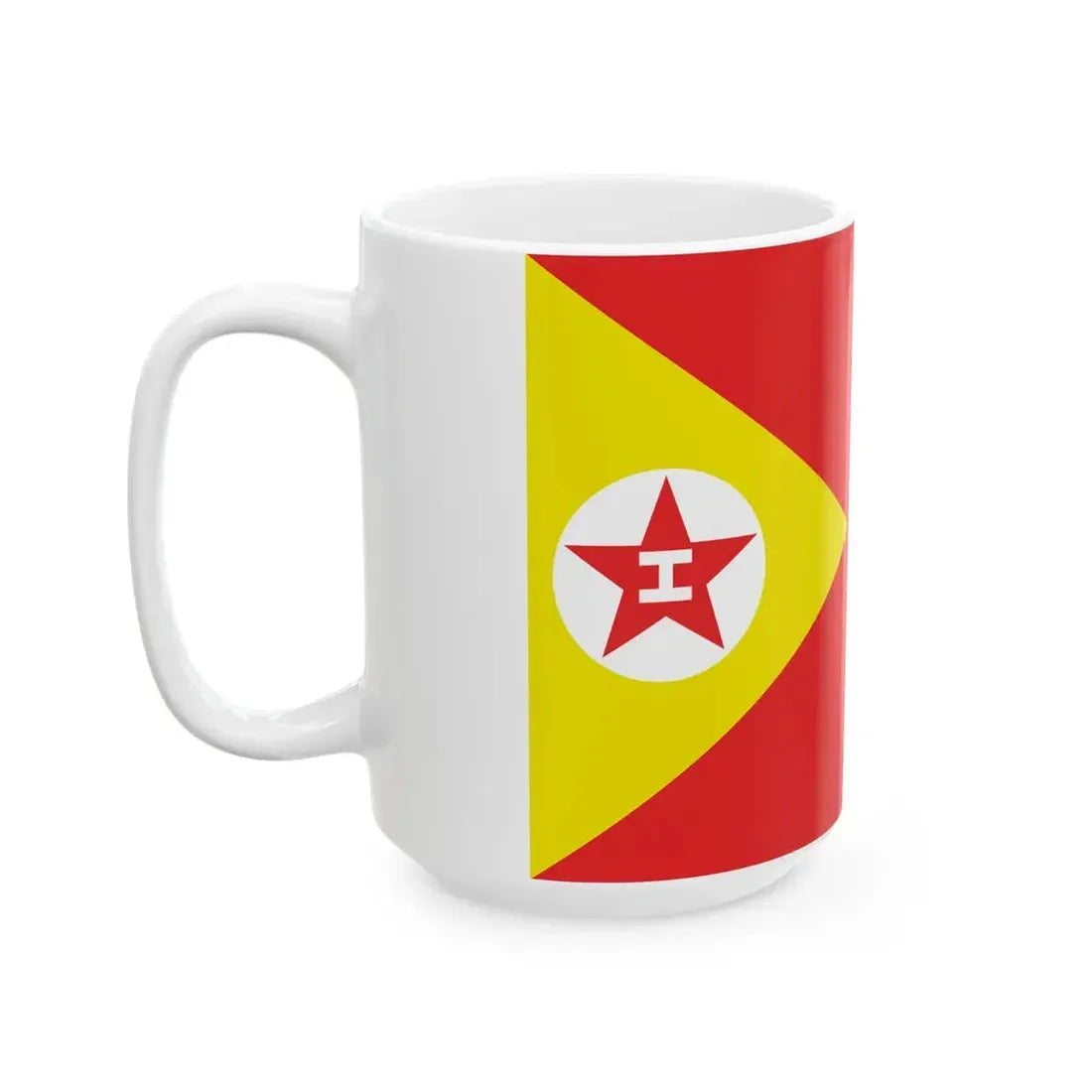 Proposed PRC national flags 033 (China) White Coffee Mug - Go Mug Yourself
