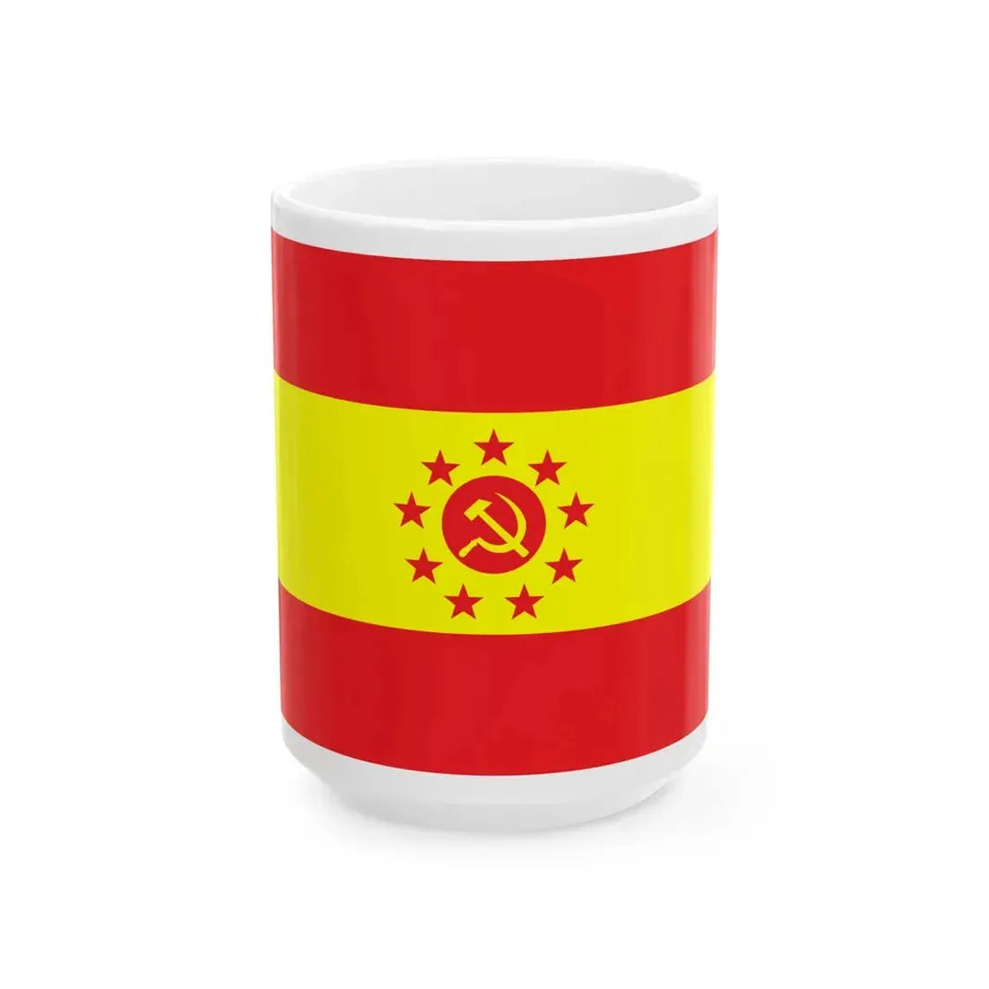 Proposed PRC national flags 034 (China) White Coffee Mug 15oz - Go Mug Yourself