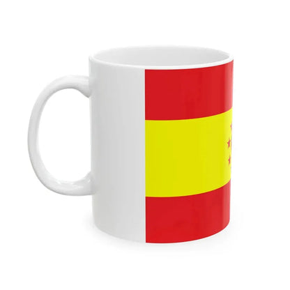 Proposed PRC national flags 034 (China) White Coffee Mug - Go Mug Yourself