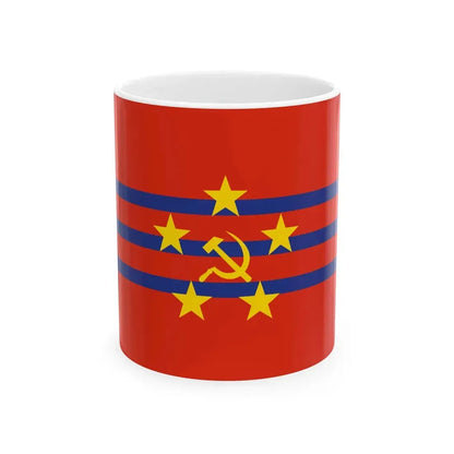 Proposed PRC national flags 035 (China) White Coffee Mug 11oz - Go Mug Yourself