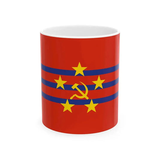 Proposed PRC national flags 035 (China) White Coffee Mug 11oz - Go Mug Yourself