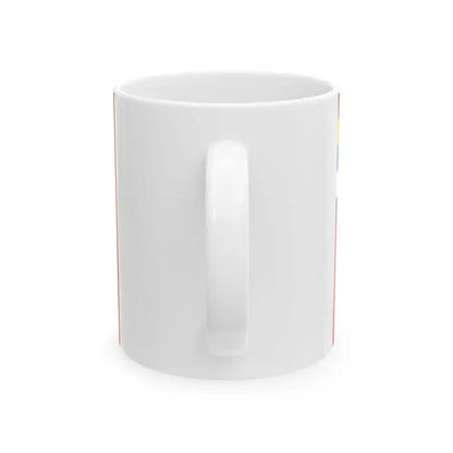 Proposed PRC national flags 037 (China) White Coffee Mug - Go Mug Yourself