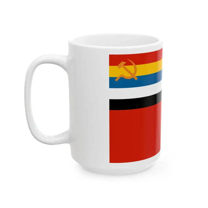 Proposed PRC national flags 037 (China) White Coffee Mug - Go Mug Yourself
