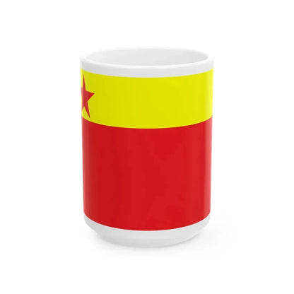 Proposed PRC national flags 042 (China) White Coffee Mug 15oz - Go Mug Yourself