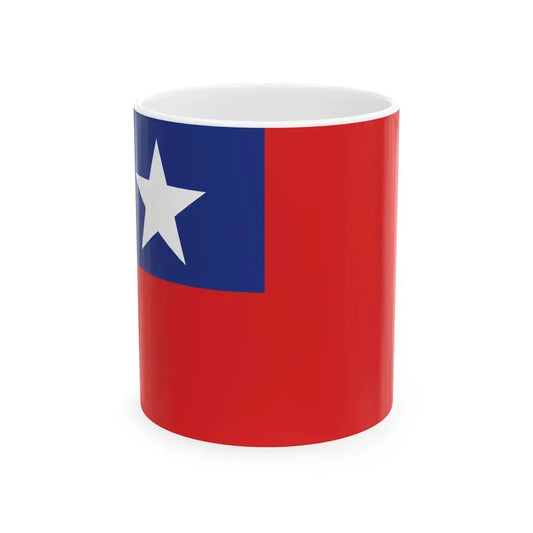 Proposed PRC national flags 046 (China) White Coffee Mug 11oz - Go Mug Yourself