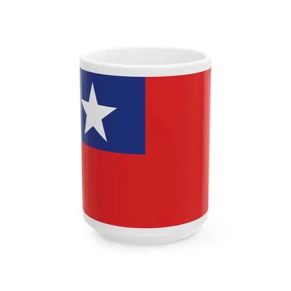Proposed PRC national flags 046 (China) White Coffee Mug 15oz - Go Mug Yourself
