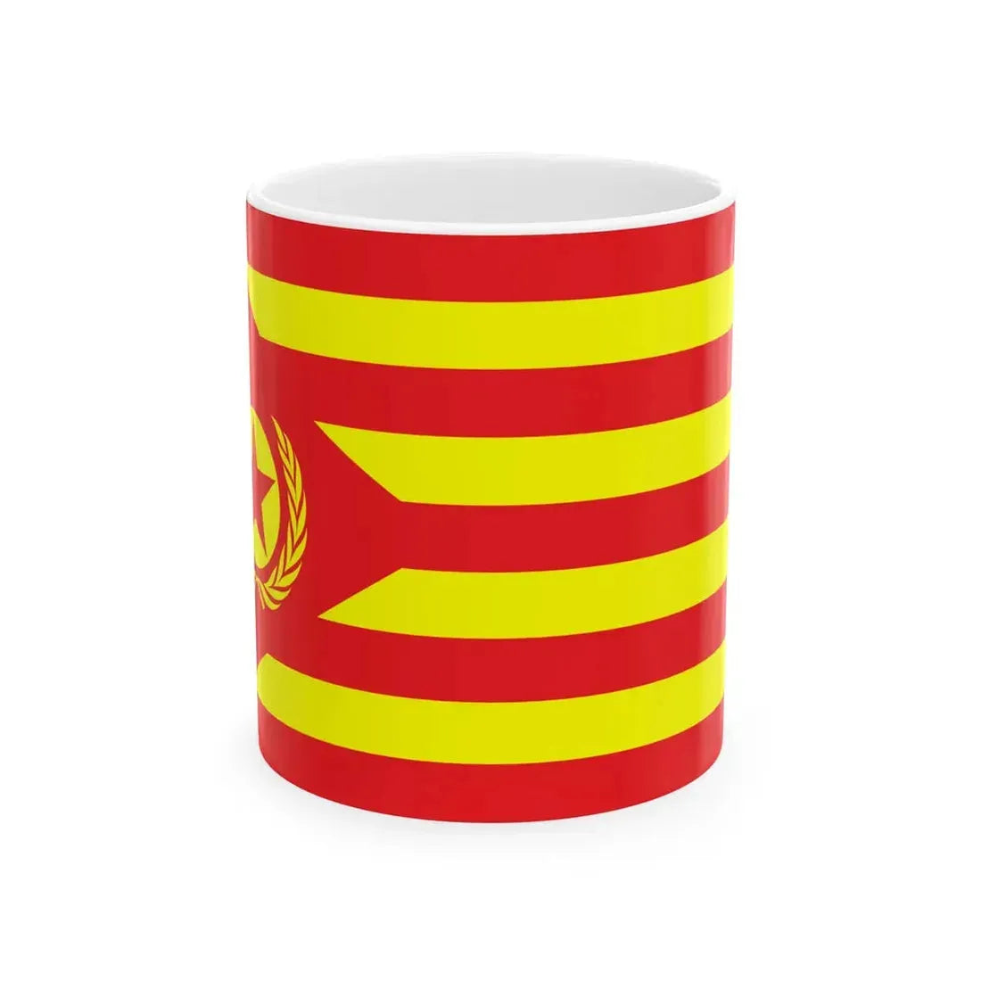 Proposed PRC national flags 048 (China) White Coffee Mug 11oz - Go Mug Yourself