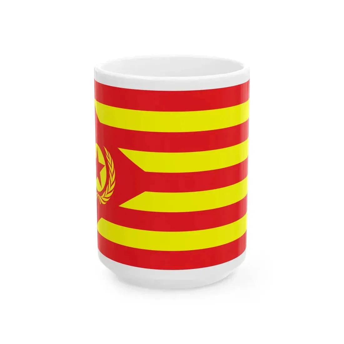 Proposed PRC national flags 048 (China) White Coffee Mug 15oz - Go Mug Yourself